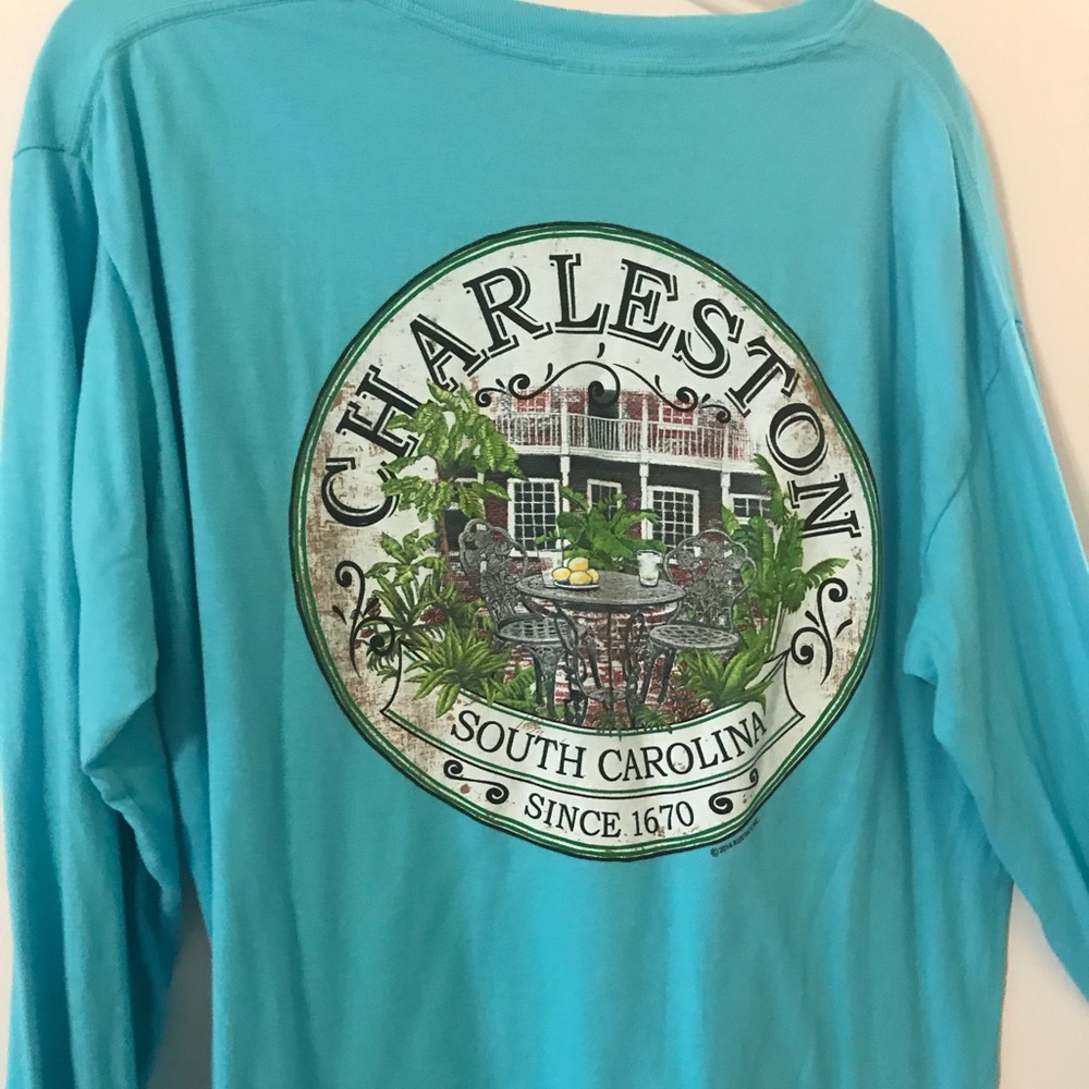 Charleston long sleeve t small